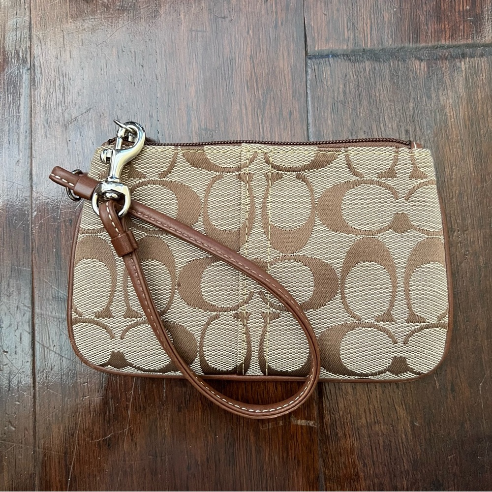 Coach wristlet